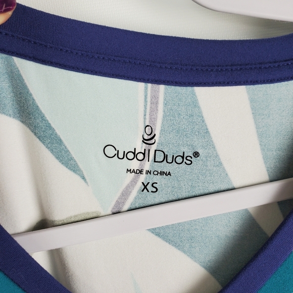 Cuddl Duds Supper Soft Asymmetrical Maxi Dress Sz xs - Picture 3 of 9